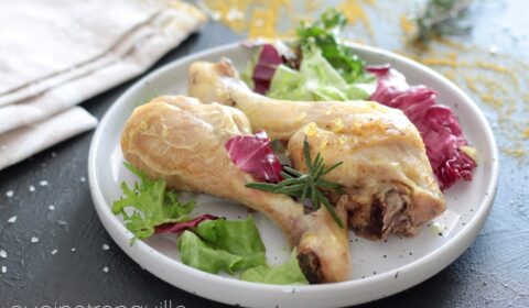 Cosce di pollo al sale rosa