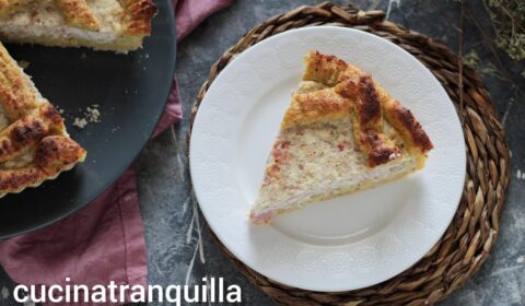 Crostata di patate e ricotta