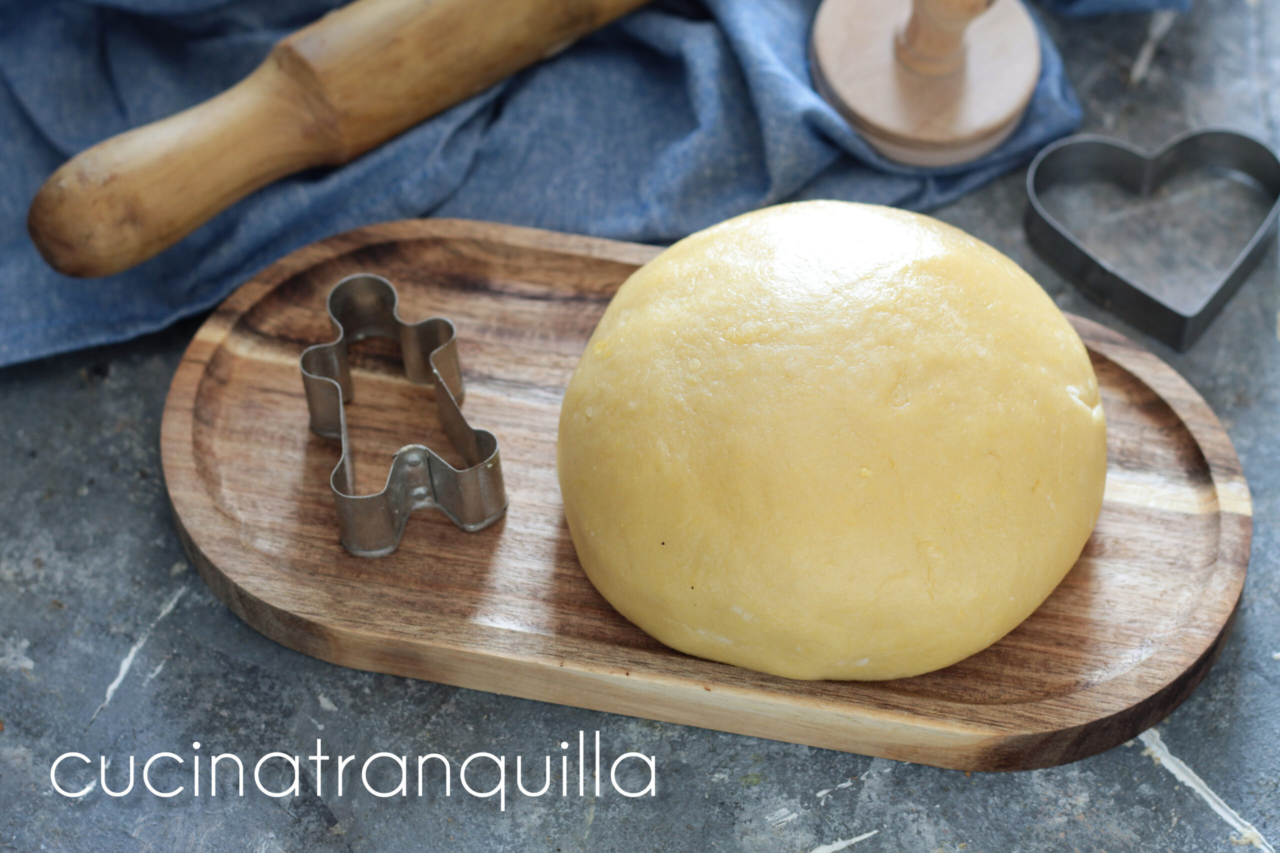 Pasta frolla all'olio per biscotti e crostatine - cucinatranquilla