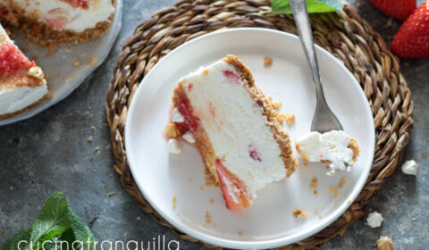 Cheesecake fredda alle fragole
