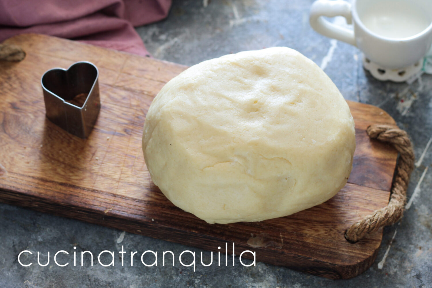 Pasta frolla alla panna