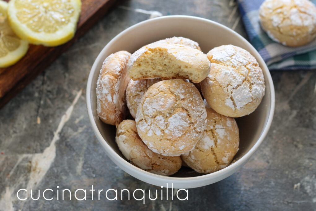 Biscotti morbidi al limone