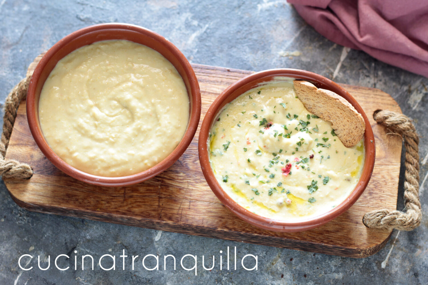 Crema di cannellini al curry