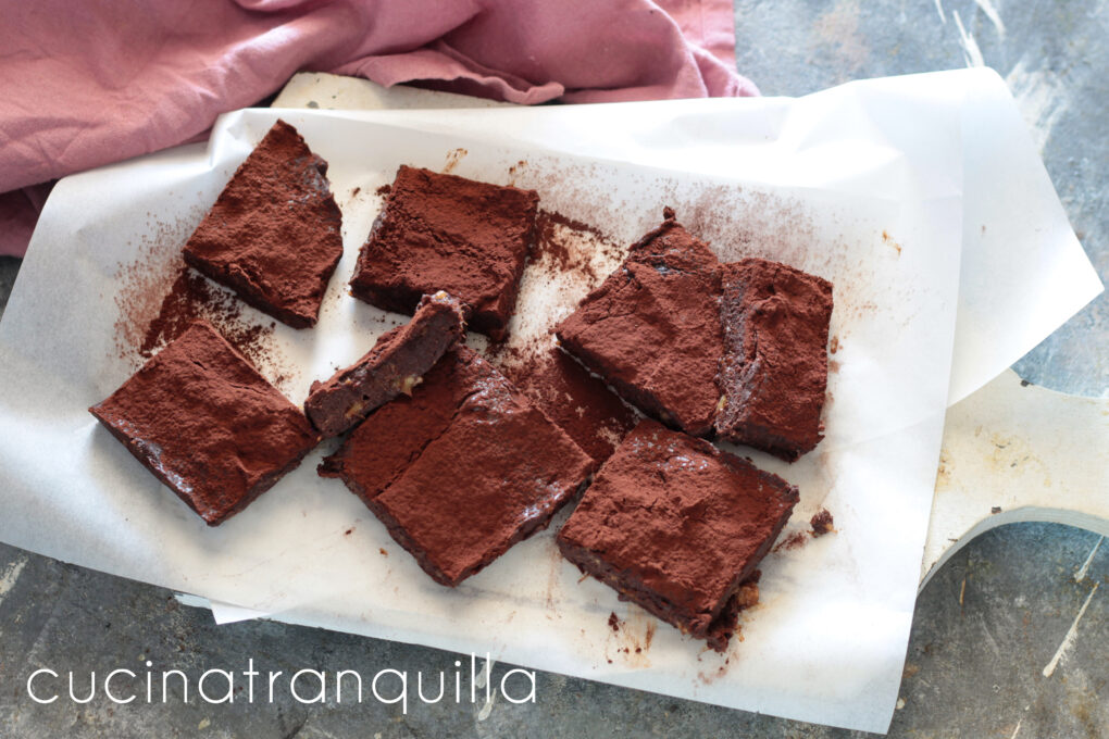 Fudge banana e cioccolato fondente perfetto in estate