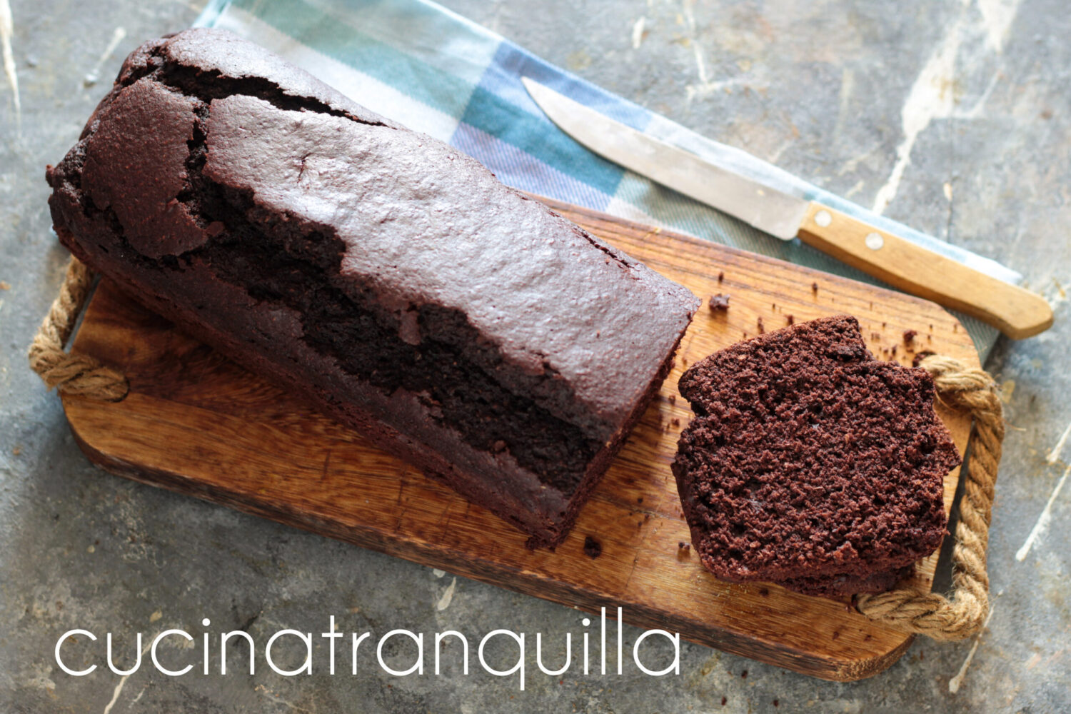 Plumcake cocco e cacao