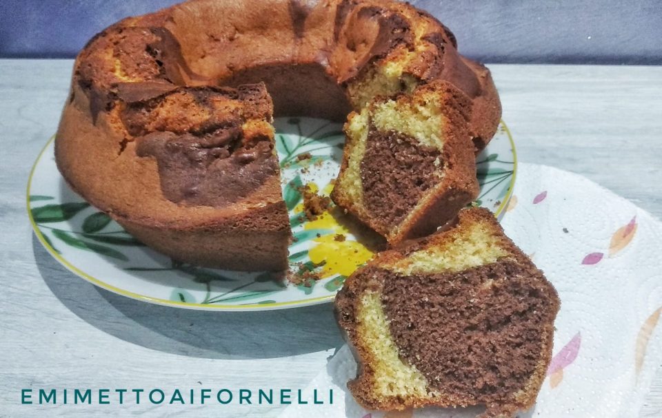 CIAMBELLA BICOLORE ALL'OLIO DI OLIVA
