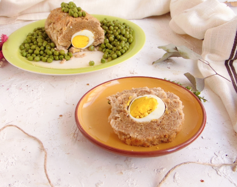 POLPETTONE CON LE UOVA SODE