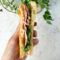FOCACCIA ESTIVA POCO TEMPO IN CUCINA,CON RUCOLA ZUCCHINE E MORTADELLA