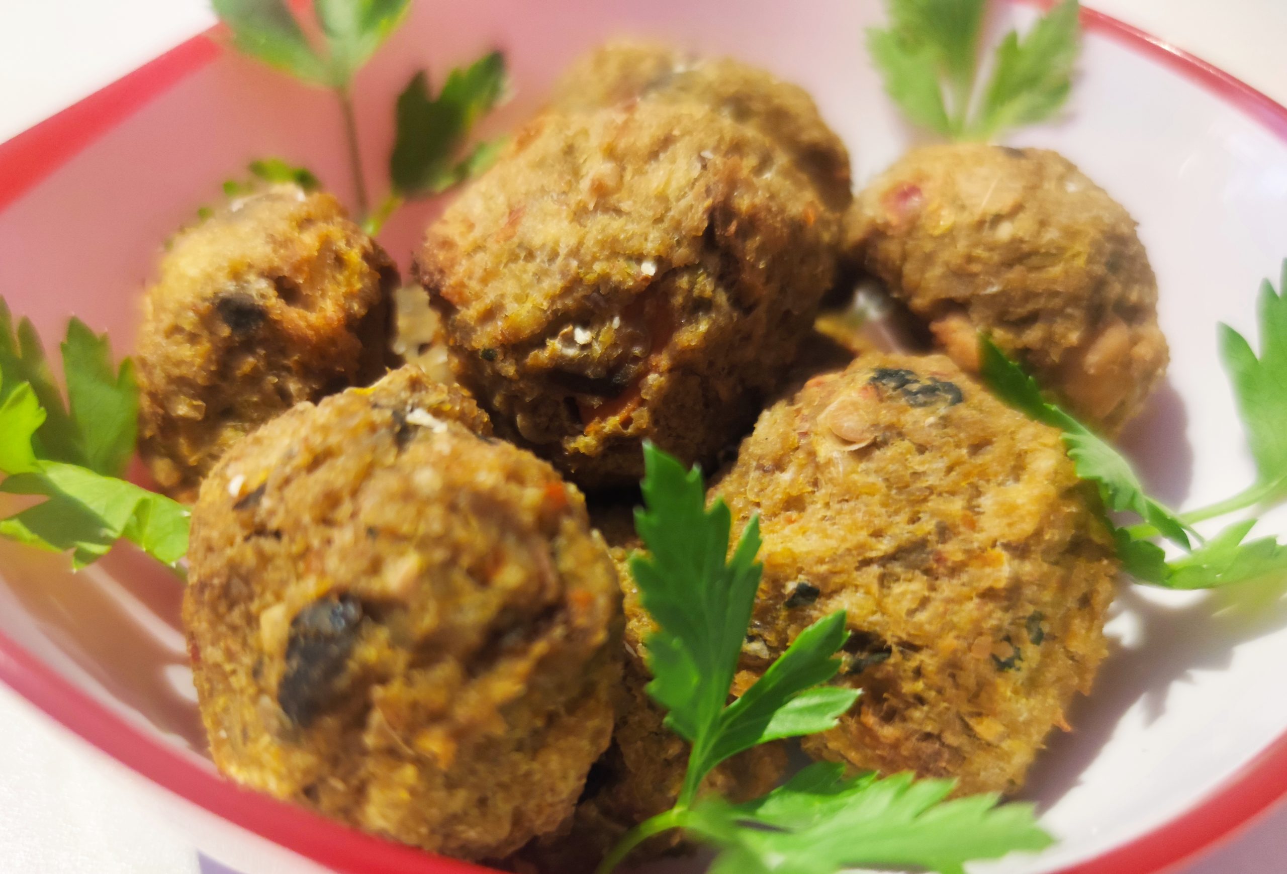 Polpette di verdura al forno