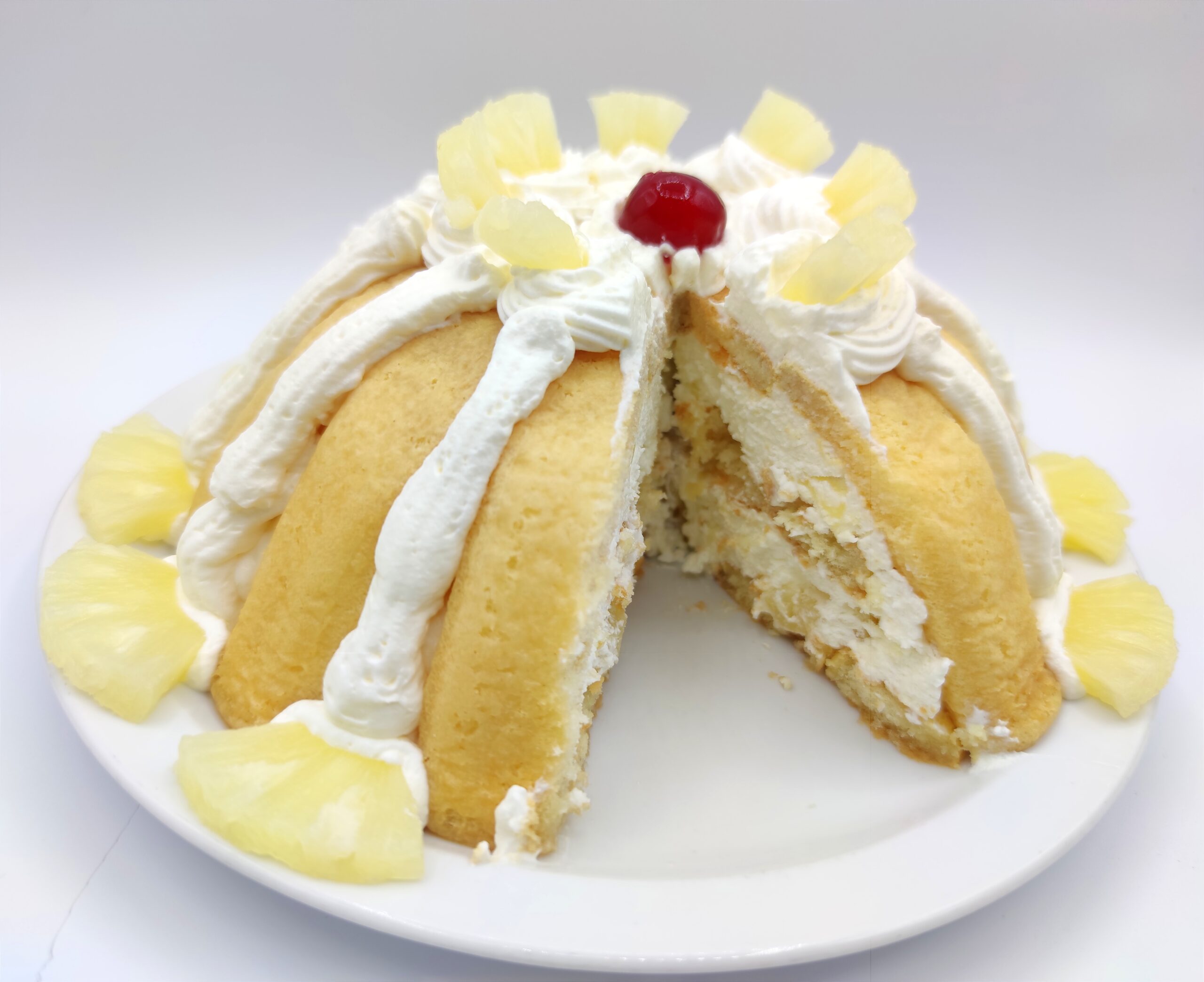 Zuccotto all’ananas