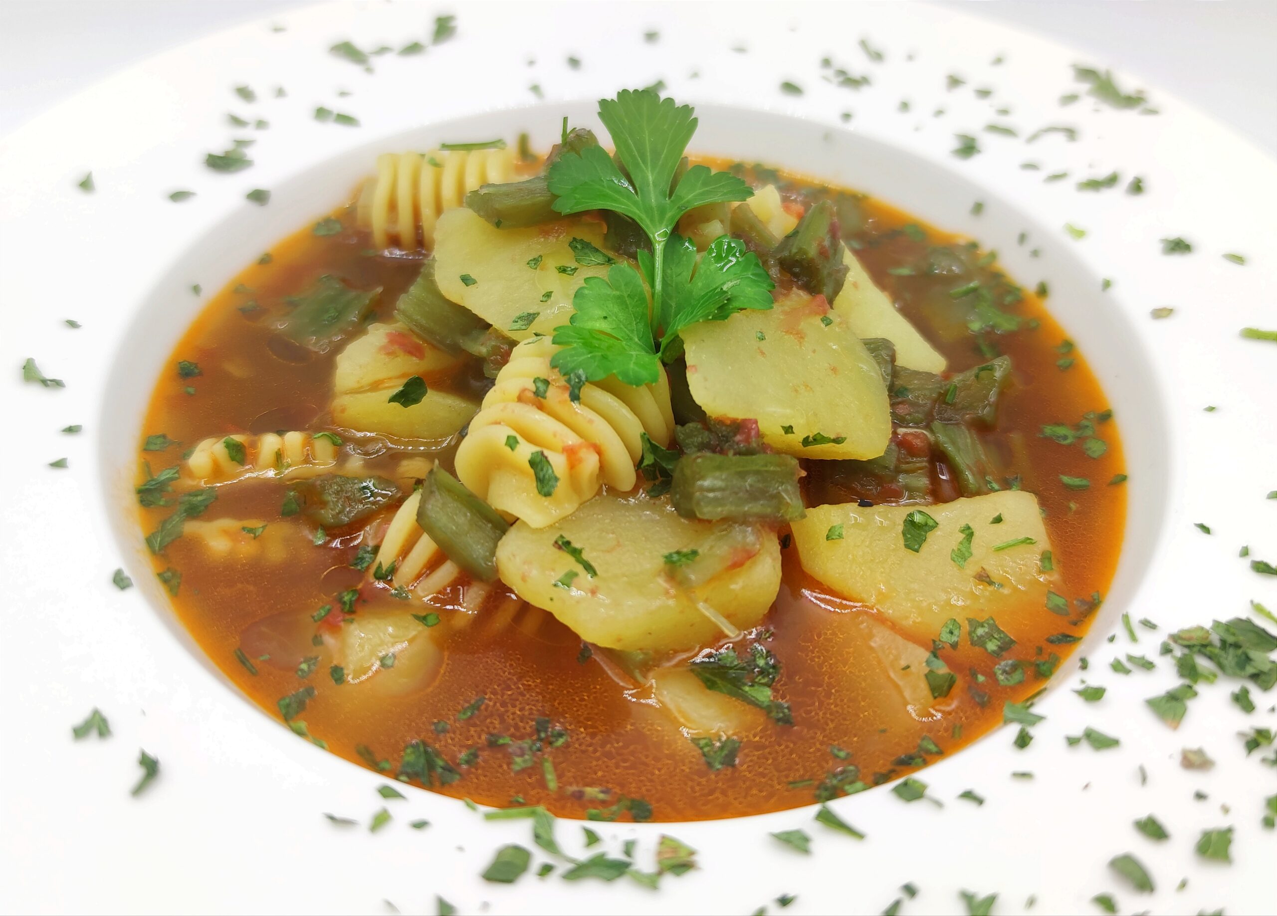 Minestra cardi e patate