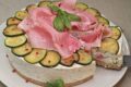 🧀 Cheesecake salata estiva con cotto e zucchine (senza cottura)