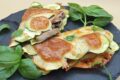 Wrap di zucchine al forno