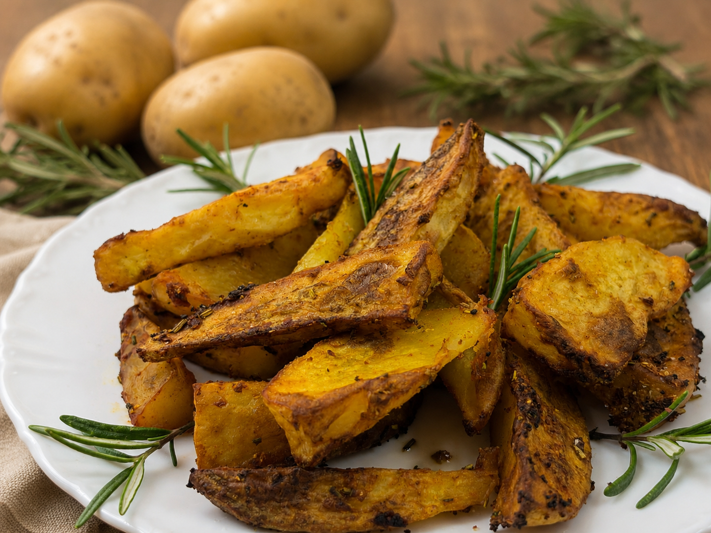 Patate croccanti in friggitrice ad aria – Ricetta veloce e irresistibile