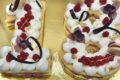 Torta numero 18 con Pan di Spagna, crema di lamponi e chantilly
