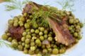 Costatine affumicate con piselli Secondo piatto semplice, saporito e irresistibile