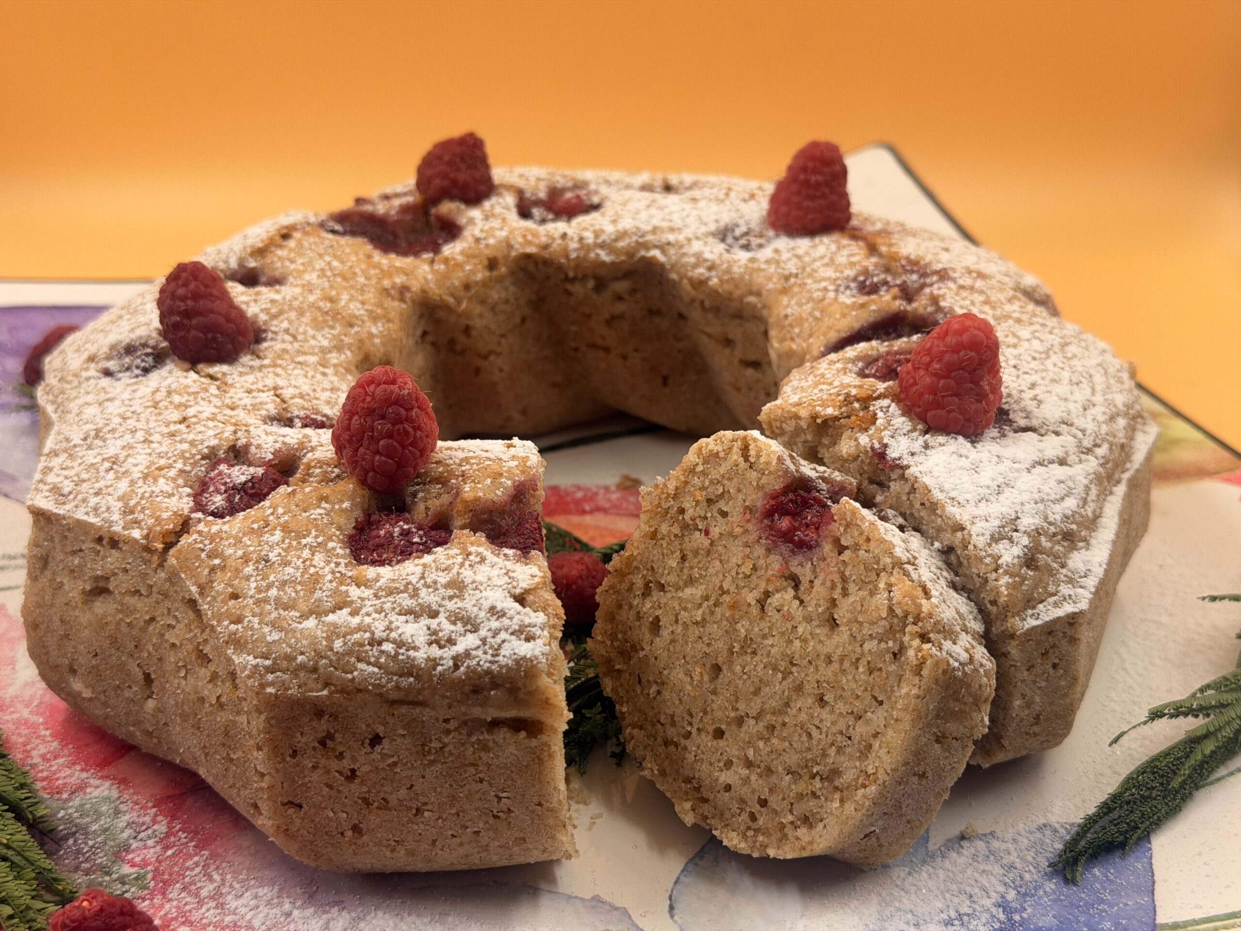 Ciambellone vegano limone e zenzero: soffice e profumato