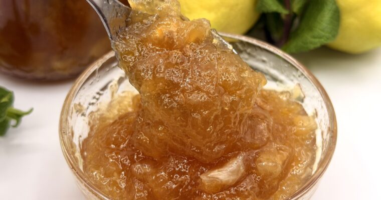 Marmellata di limoni mojito: fresca, profumata e irresistibile