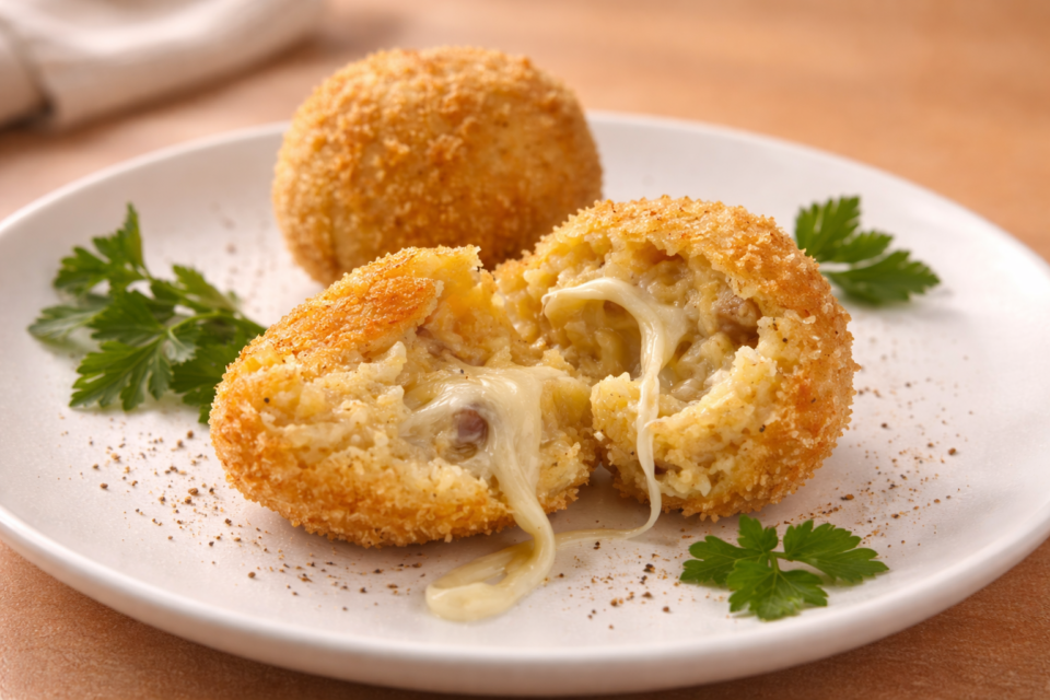 Supplì alla carbonara