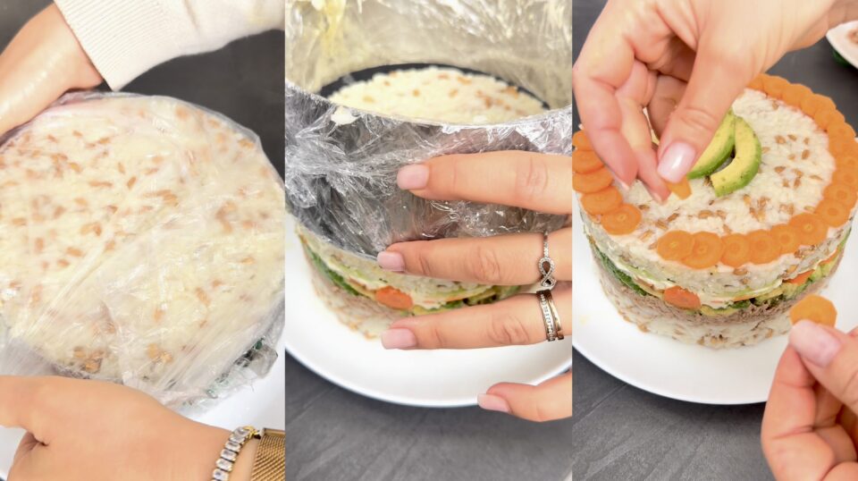 Torta sushi senza sensi di colpa