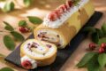 Rotolo soffice con crema alle ciliegie – Fresco, cremoso e irresistibile