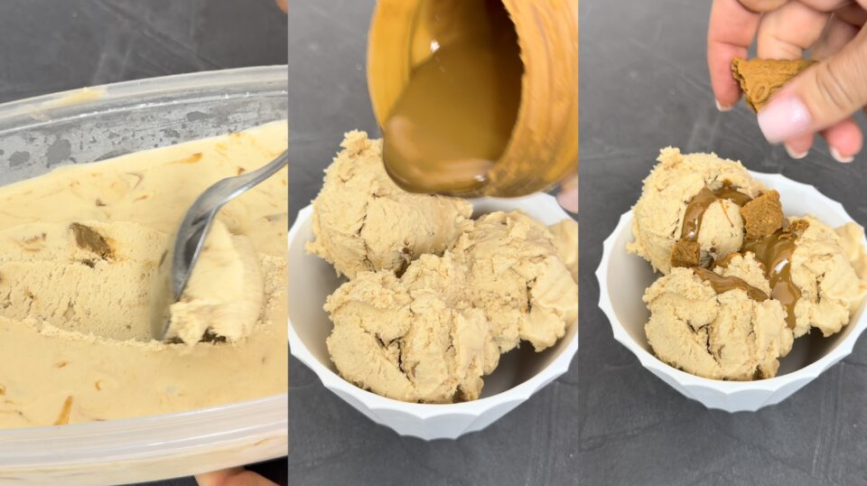 gelato lotus fatto in casa