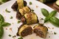Involtini di zucchine in friggitrice ad aria ripieni di macinato: facili, leggeri e saporiti