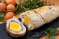 Rotolo di pollo con uova sode, mortadella e scamorza: facile e scenografico