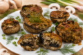 Funghi ripieni di tonno e ricotta al forno: deliziosi, cremosi e filanti