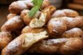Trecce brioche fritte senza uova: soffici, profumate e irresistibili