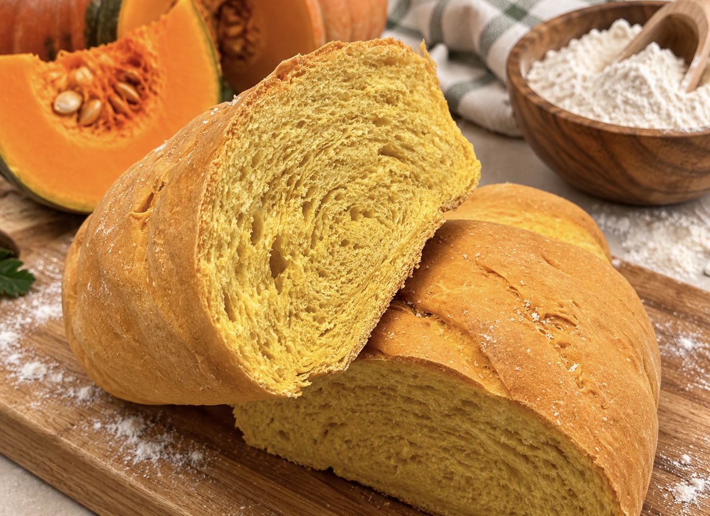 Pane di zucca morbidissimo e sofficissimo – Ricetta facile