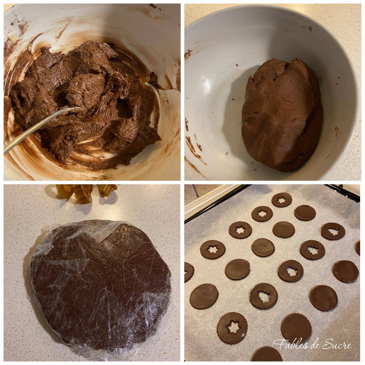 griglia occhi di bue al cacao