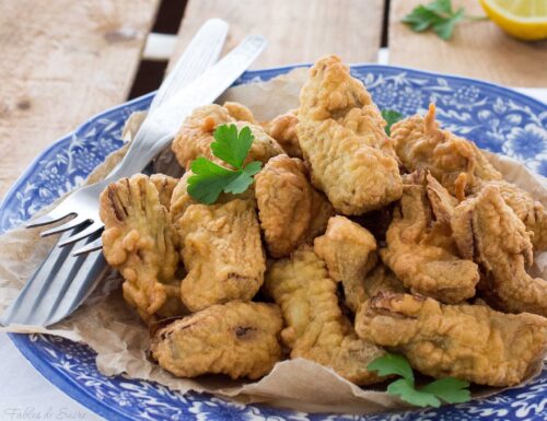 Carciofi fritti in pastella