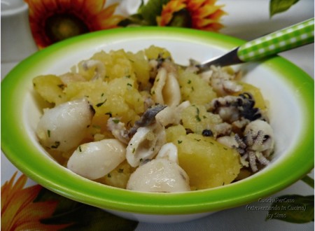 insalata di seppie e patate lesse -ricetta rimettiamoci in forma-