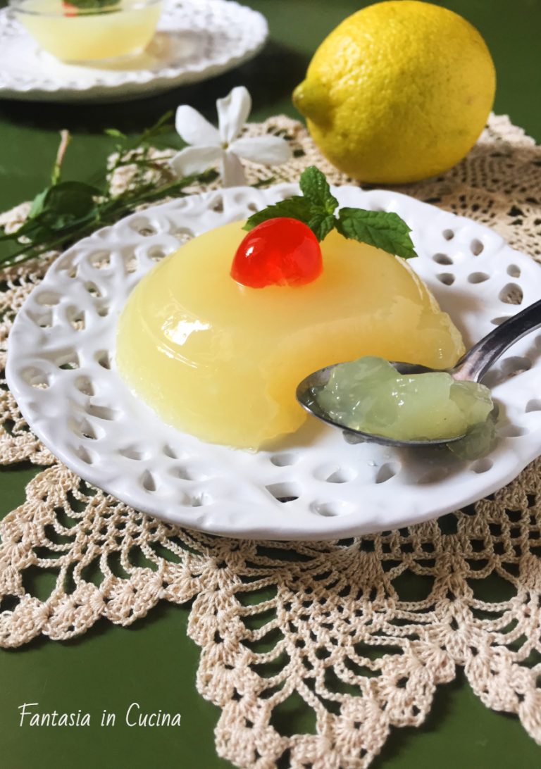 Gelo di limone: ricetta siciliana - Fantasia in Cucina