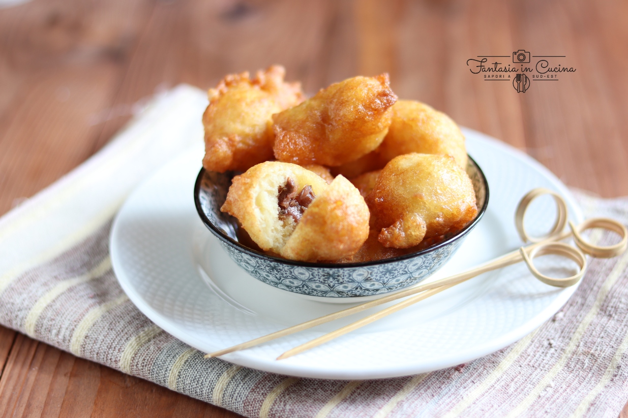 Ricetta sfinci con le acciughe