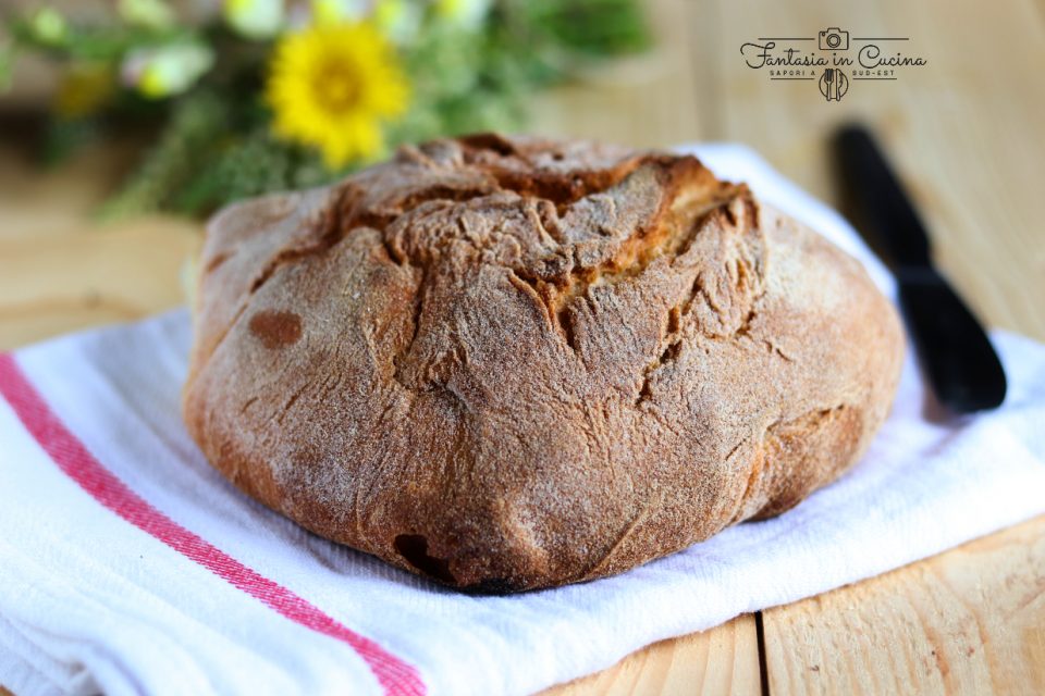 Pagnotta di semola di grano duro ragusana