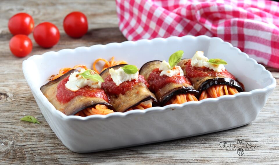 Involtini di melanzane alla Norma: ricetta siciliana