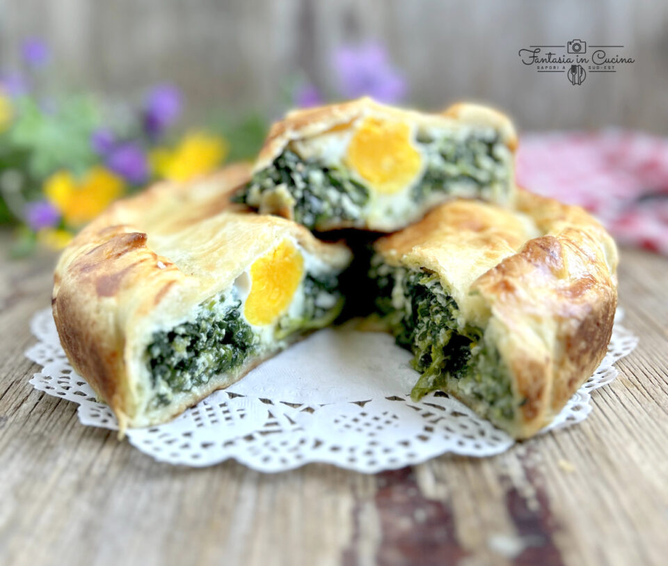 Torta Pasqualina con ricotta e spinaci