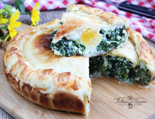 Torta Pasqualina con ricotta e spinaci