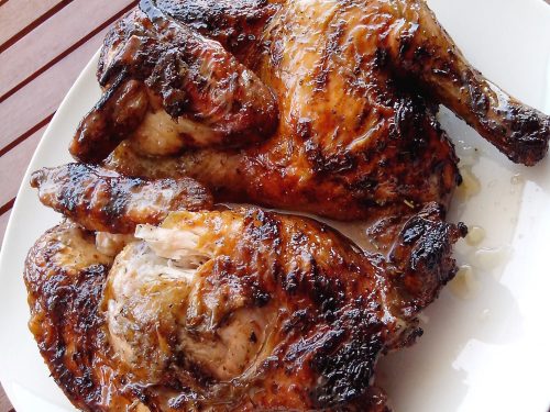 Pollo grigliato al BBQ
