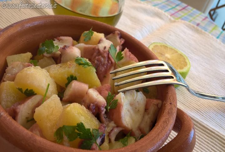 Polpo e patate di Fantasie a Tavola