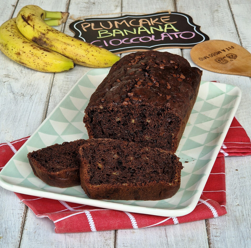 PLUMCAKE BANANA E CIOCCOLATO