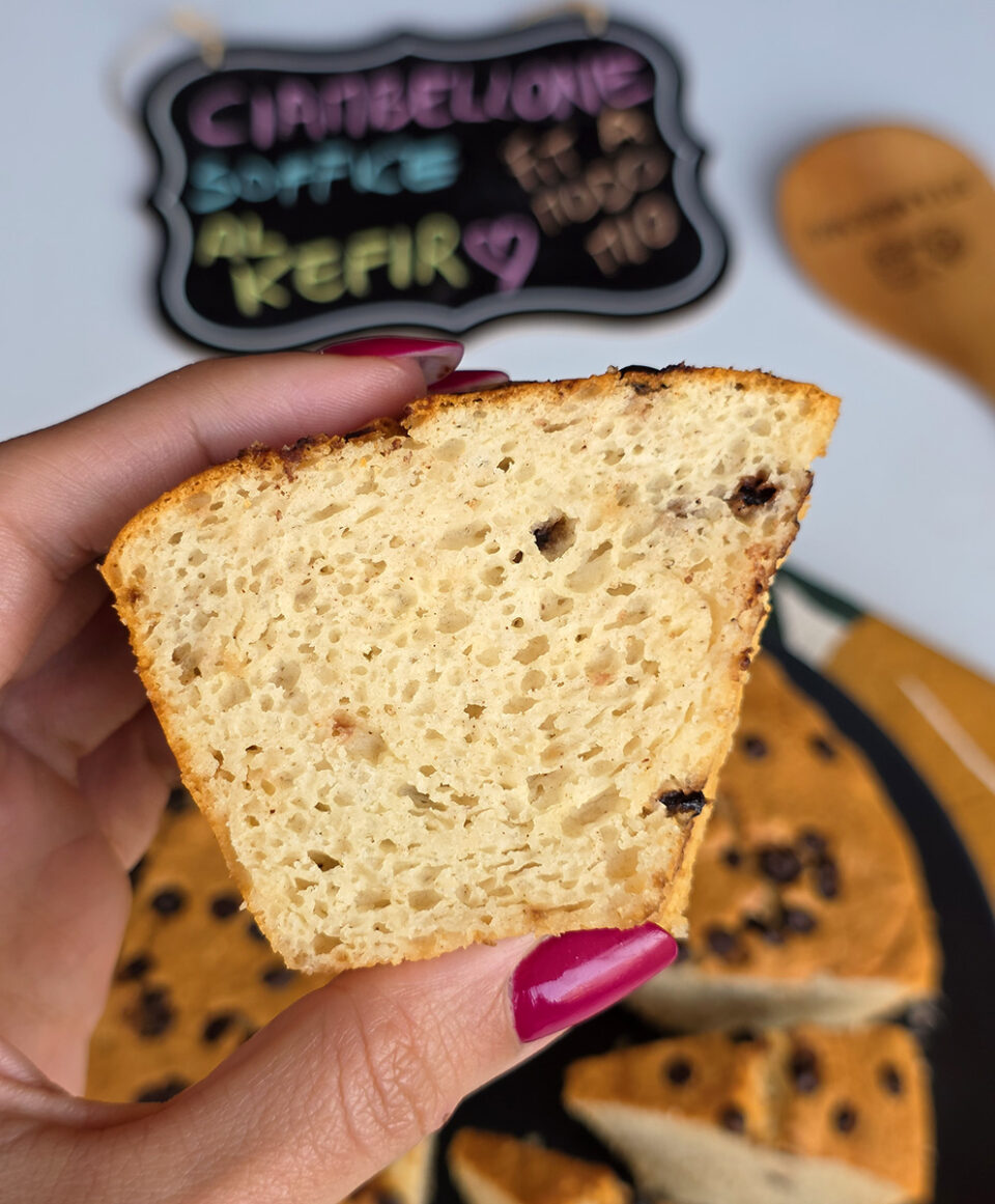 CIAMBELLONE SOFFICE AL KEFIR - dolci con albumi