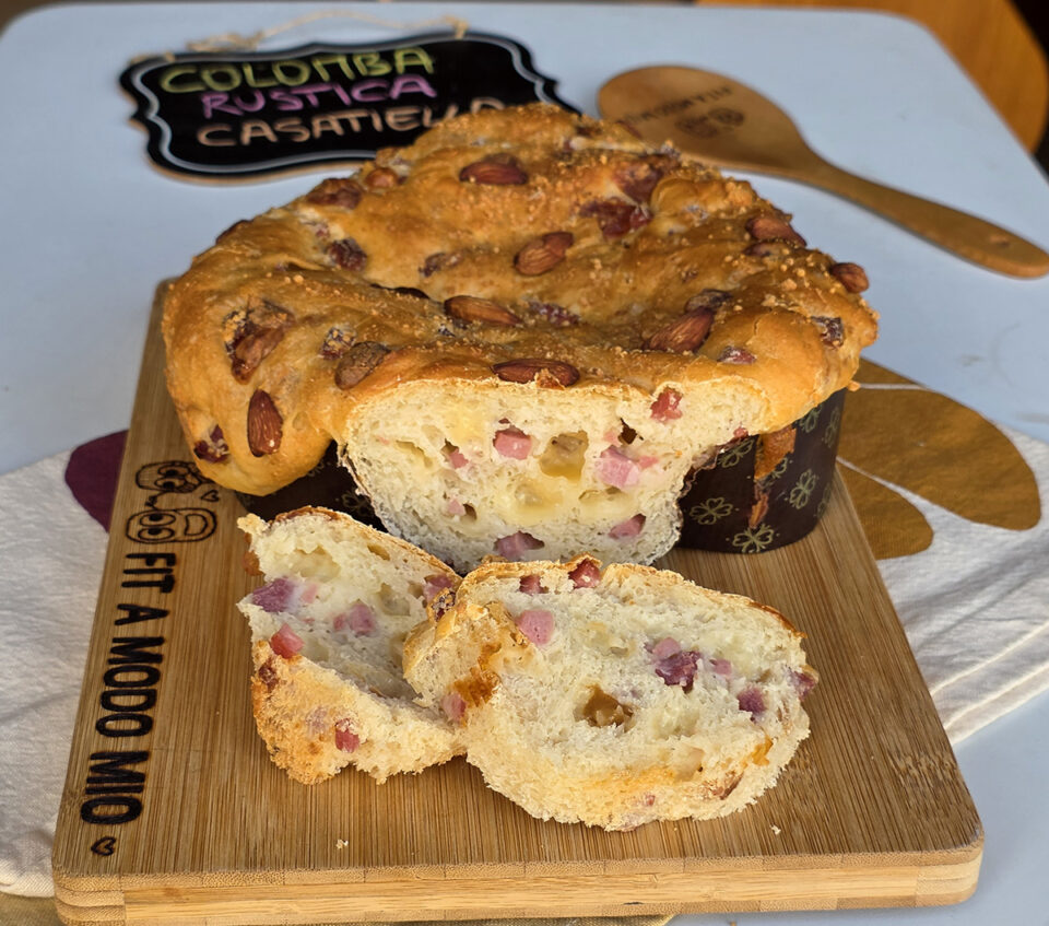 COLOMBA RUSTICA SALATA - casatiello stracciato