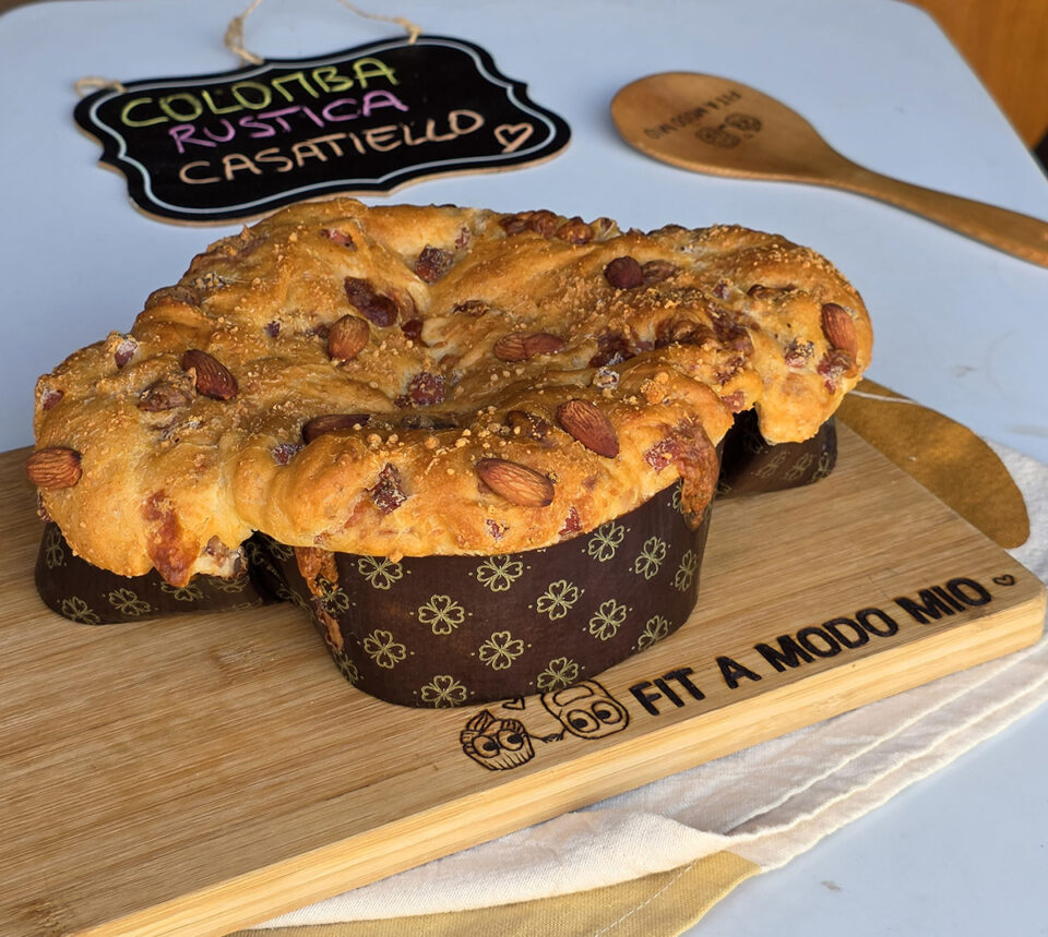 COLOMBA RUSTICA SALATA - casatiello stracciato