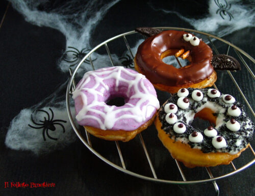 Donuts spaventosi – ricetta per Halloween