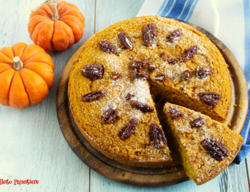 Torta di zucca facile, senza glutine e senza lattosio