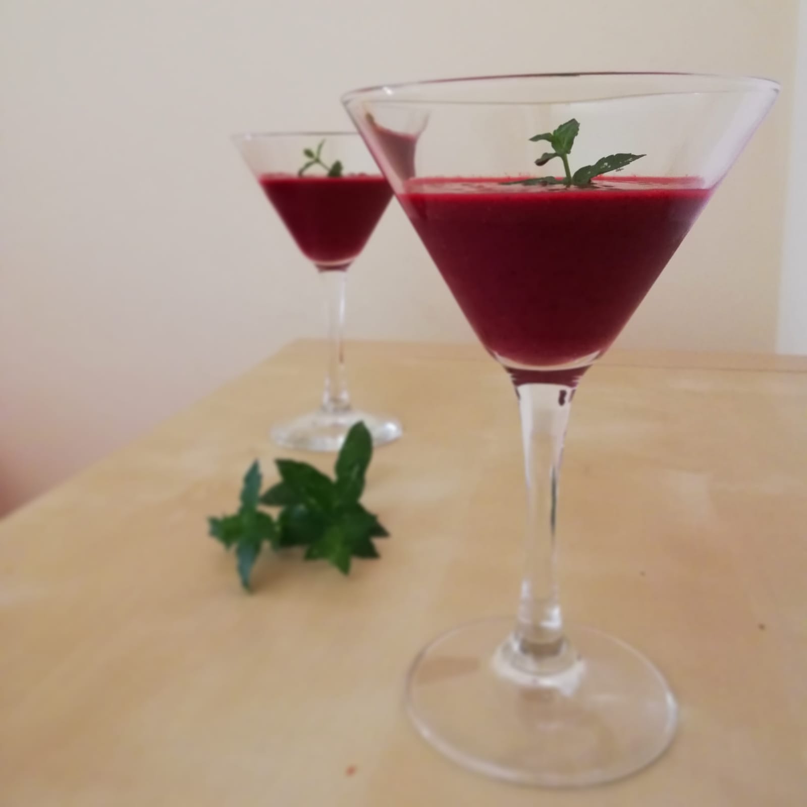 frappe' ai frutti di bosco freddo