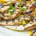 Sarde arrosto alla griglia o alla piastra